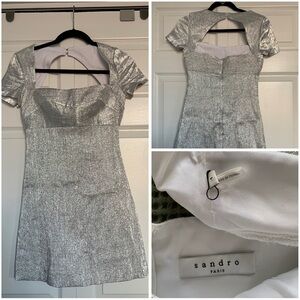 Elegant Silver Dress